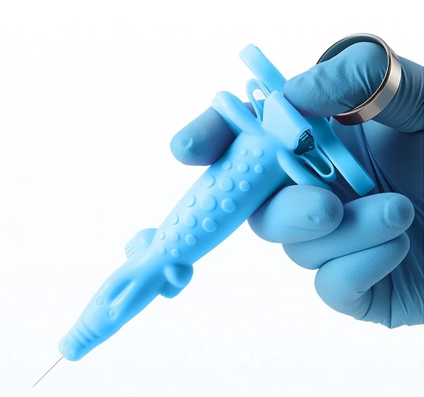 Alligator syringe sleeve 5